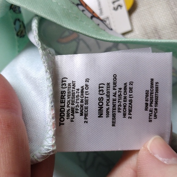 Peanuts Kids Pajamas - Easter Snoopy Print- Multiple Sizes - Picture 6 of 8